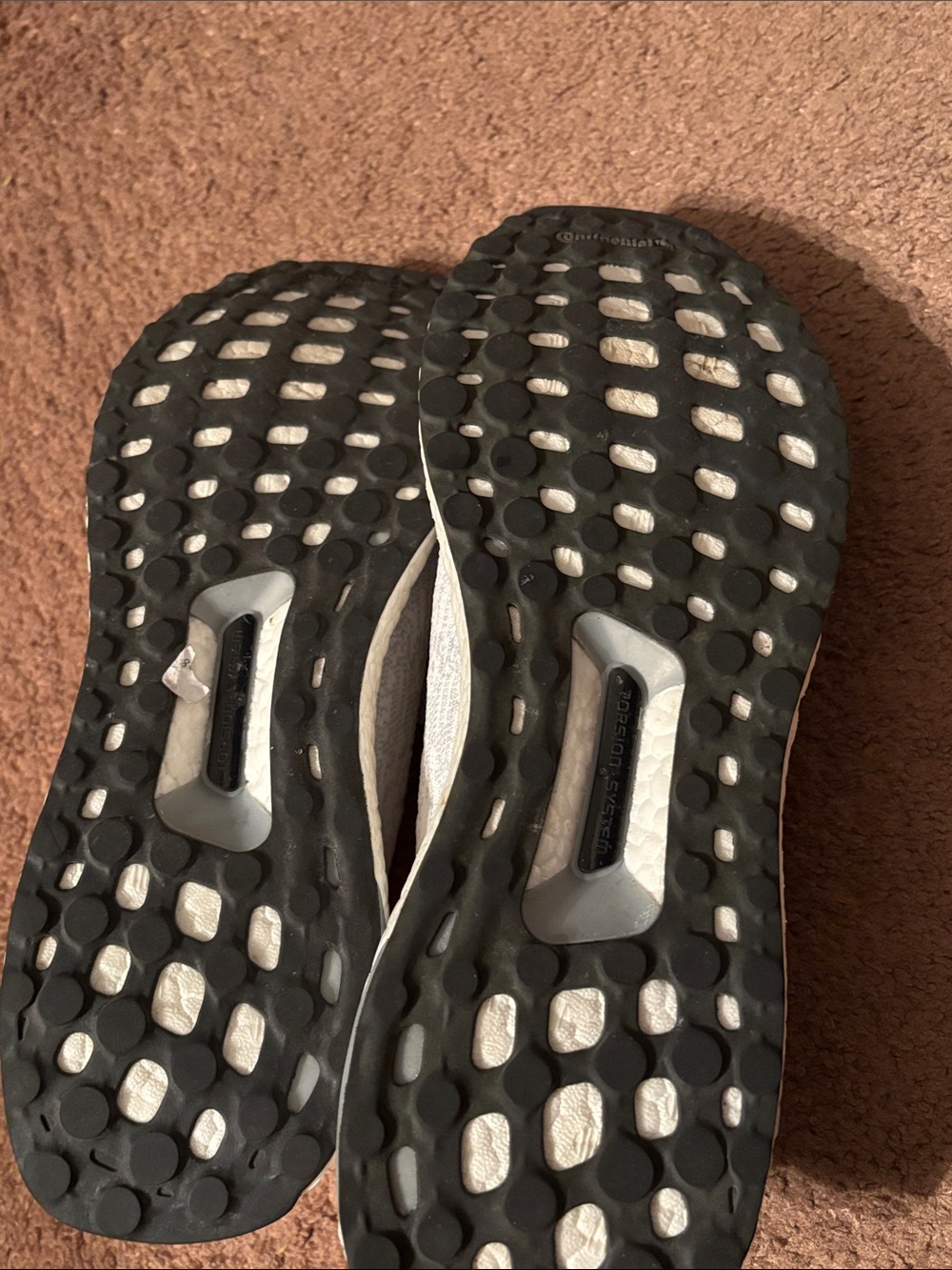 adidas Ultraboost Knit Slip-On Sneakers - Light Grey and Off-White - Picture 6 of 6